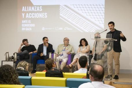 Pablo Bustinduy durante el discurso