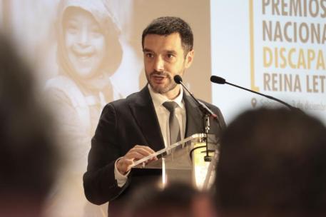 Bustinduy durante el acto