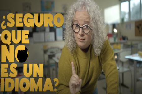 Imagen del artículo Derechos Sociales lanza una campaña para promover la visibilidad de la lengua de signos