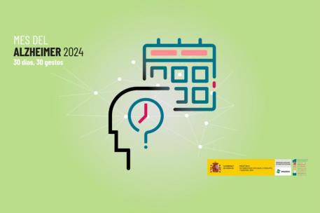 Cartel de la campaña del IMSERSO: “30 días, 30 gestos”