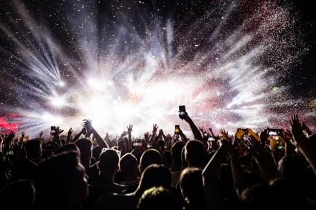Imagen de archivo de un concierto