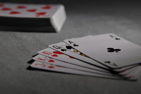 Imagen de archivo de una baraja de cartas
