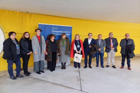 Foto de familia en el XXIII Congreso Estatal de Voluntariado