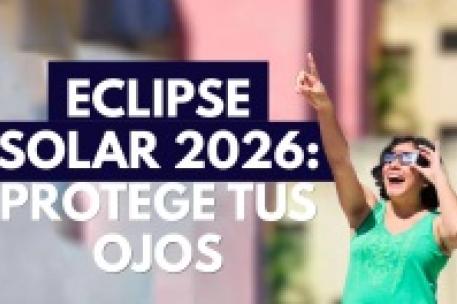 Logo campaña Eclipse solar 2026: protege tus ojos